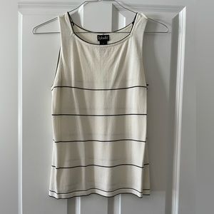 Women’s dressy tank top rayon nylon blend.